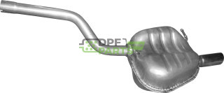 Koncový tlumič výfuku VW Jetta IV 1.2 TSi, Polmo 30.94 A, OE 5C6253609