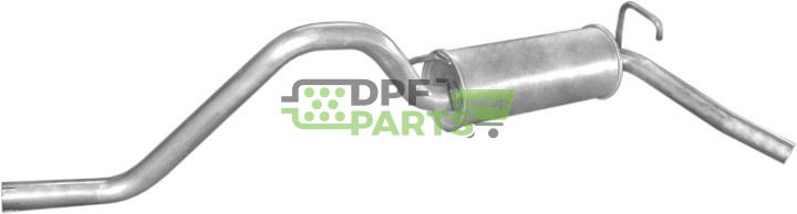 Koncový tlumič výfuku Volvo 343/345 1.4 75-91, Polmo 31.02 A, OE 3244827 3277523 3294117