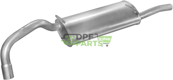 Koncový tlumič výfuku Volvo 440 1.7/1.7i kat 88-92, Polmo 31.04 A, OE 3466698