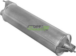 Koncový tlumič výfuku Volvo 240/2.0/2.0i/2.3/2.4/260/2.7/2.4D/ 75-93, Polmo 31.22 A, OE 1357065