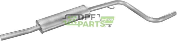 Střední tlumič výfuku Volvo 340 1.4 84-89, Polmo 31.35 A, OE 3287992