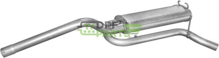 Koncový tlumič výfuku Volvo 360 2.0/2.0i 84-89, Polmo 31.46 A, OE 3213329 3244741