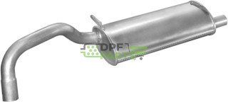 Koncový tlumič výfuku Volvo 440 1.6i 94-97, 1.7i 90-92, Polmo 31.52 A, OE 3467139