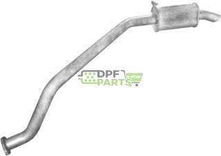 Koncový tlumič výfuku Kia K2500 2.5D 02-, Polmo 47.25 A, OE OK63K40700