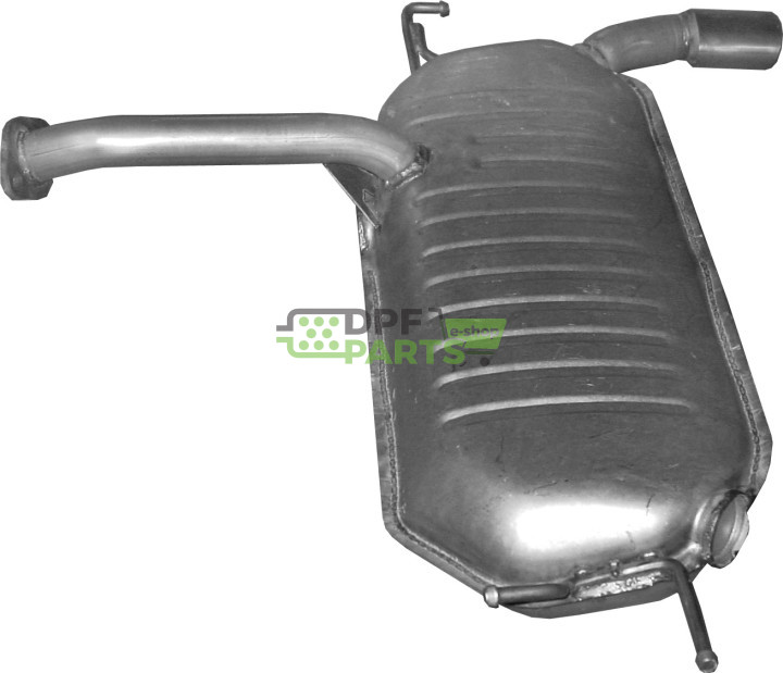 Koncový tlumič výfuku Hyundai Tuscon 2.0i 16V 2WD, Polmo 47.37 A, OE 2,87002E+75 2,87E+125