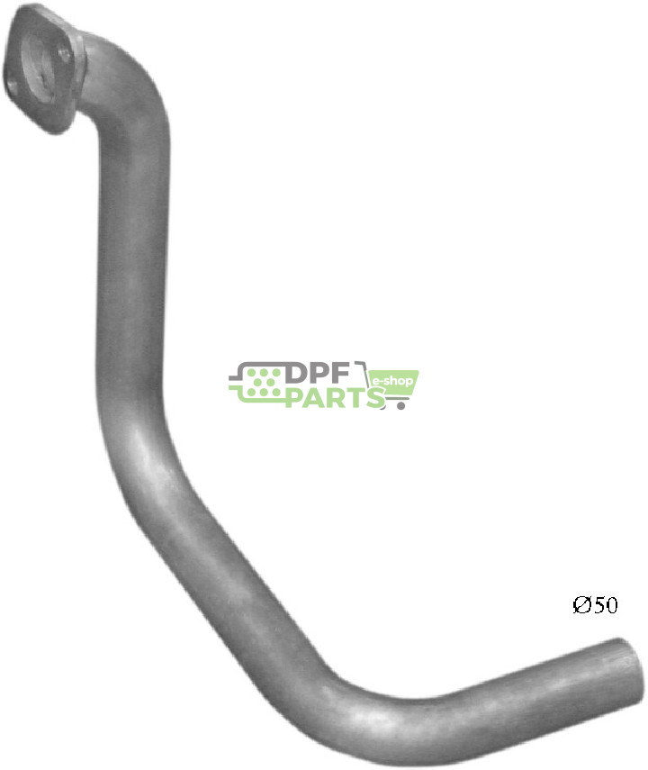 Rura kolektorowa Multikar M24 M25, Polmo 49.05 A, OE 