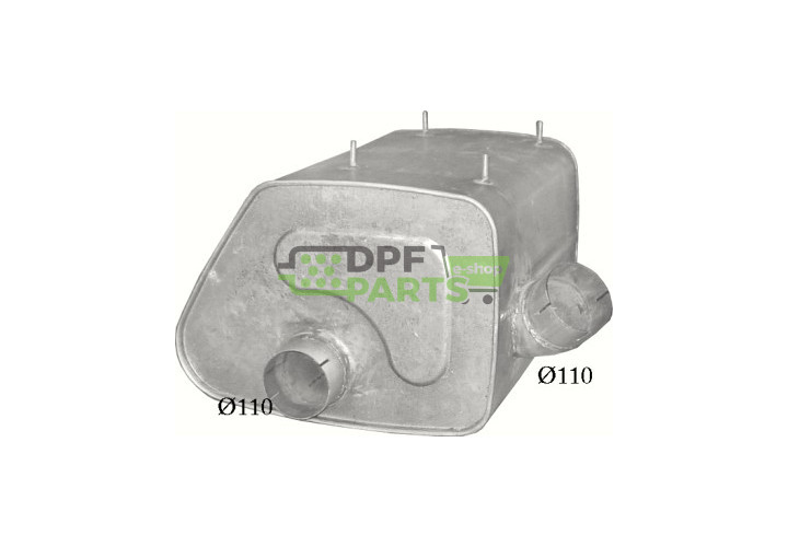 Koncový tlumič výfuku MAN série F2000, 68.44 A, 81151010283