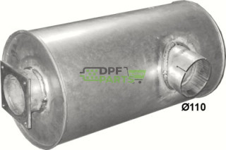 Koncový tlumič výfuku MAN BUS UEL 242 , UEL 272 , UEL 292 , P599 , SL 202 , SG 292, 68.47 A, 81151010199