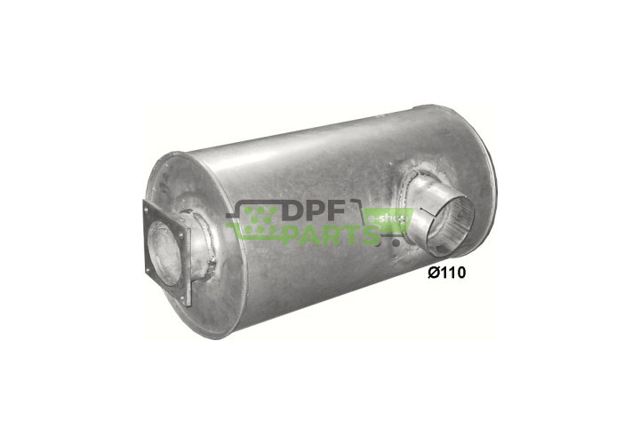 Koncový tlumič výfuku MAN BUS UEL 242 , UEL 272 , UEL 292 , P599 , SL 202 , SG 292, 68.47 A, 81151010199