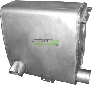 Koncový tlumič výfuku MAN TGA/TGX/TGS     EURO III bez katalyzátoru, Polmo 68.67 A, OE 81.15101.0368 81.15101.0369 81.15101.0370