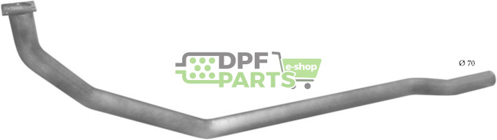 Rura kolektorowa Star 200 KR, Polmo 72.02 A, OE 