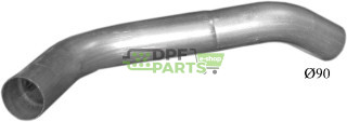 rura wylotowa Star 1142T, Polmo 72.10 A, OE 