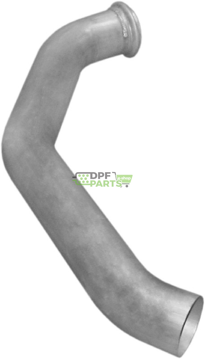 rura wylotowa VOLVO FL 618-619 -95, Polmo 75.02 A, OE 3124910