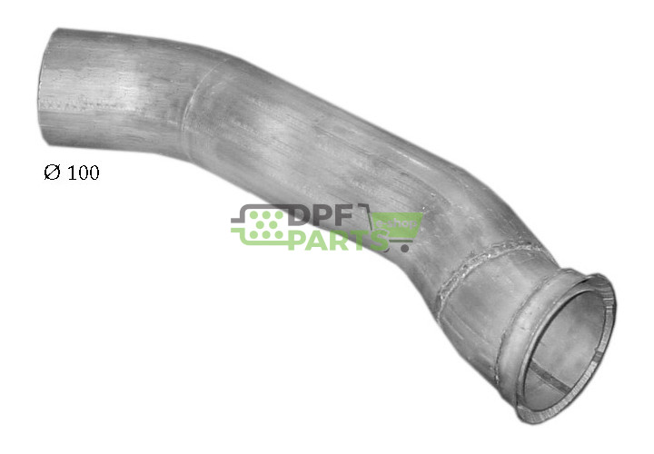 Rura kolektorowa VOLVO FL612, Polmo 75.04 A, OE 3950624 3954417