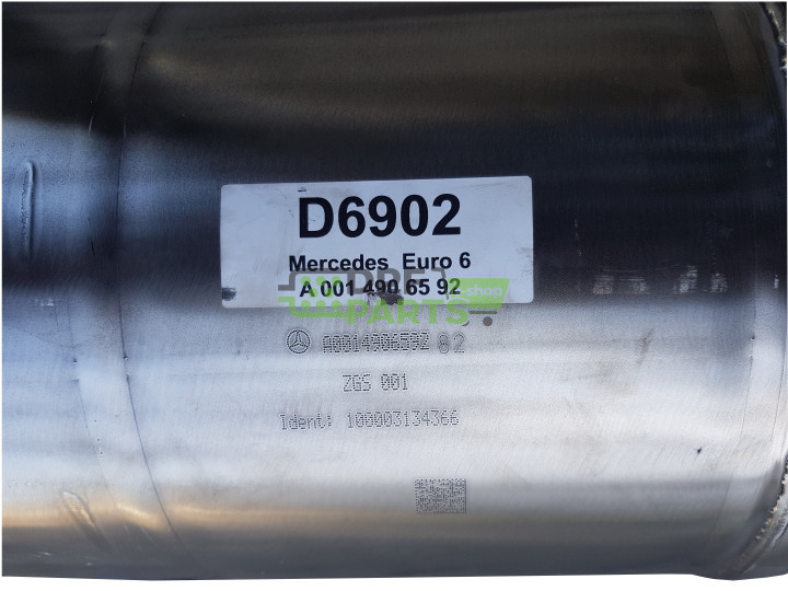 Filtr cząstek stałych DPF Euro 6 MERCEDES Actros - A 001 490 4892 , A 001 490 4892 82